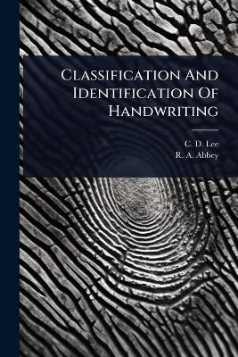 Classification And Identification Of Handwriting