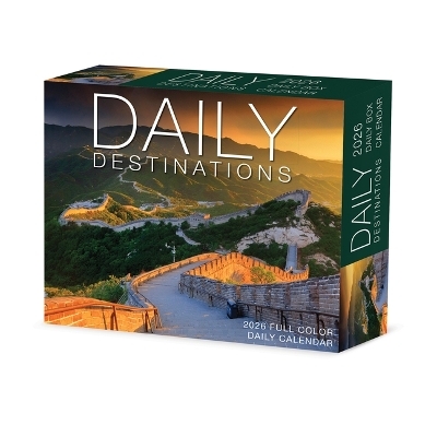 Daily Destinations 2026 5.4 X 6.2 Box Calendar -  Willow Creek Press