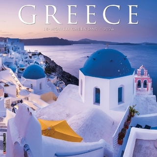 Greece 2026 12 X 12 Wall Calendar