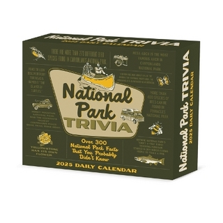National Park Trivia 2026 5.4 X 6.2 Box Calendar