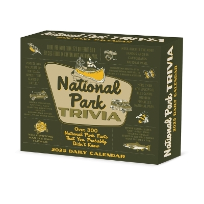National Park Trivia 2026 5.4 X 6.2 Box Calendar -  Willow Creek Press