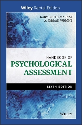 Handbook of Psychological Assessment