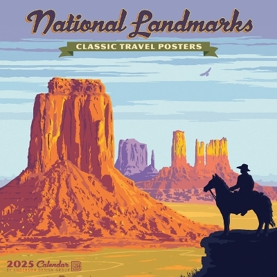 National Landmarks (Adg) 2026 12 X 12 Wall Calendar - 