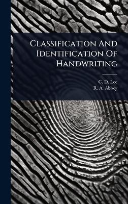 Classification And Identification Of Handwriting