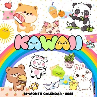 Kawaii 2026 12 X 12 Wall Calendar