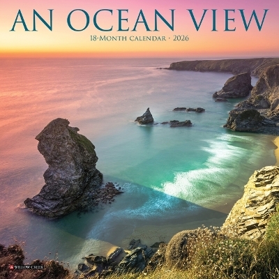 Ocean View 2026 7 X 7 Mini Wall Calendar -  Willow Creek Press