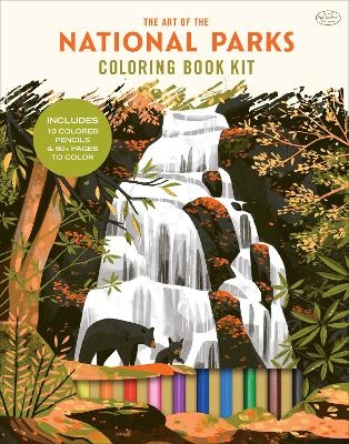 The Art of the National Parks Coloring Book Kit -  Fifty-Nine Parks