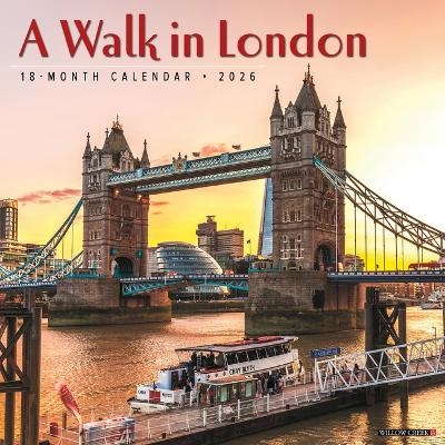 A Walk in London 2026 12 X 12 Wall Calendar -  Willow Creek Press