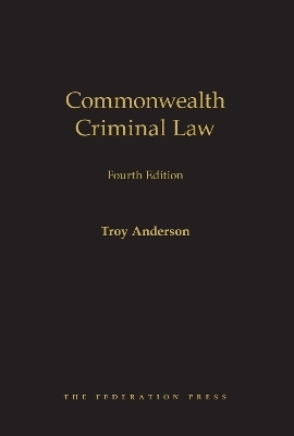 Commonwealth Criminal Law - Troy Anderson