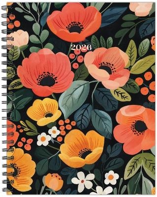 Poppy Plans 2026 8.5 X 11 Weekly Monthly Softcover Planner -  Willow Creek Press
