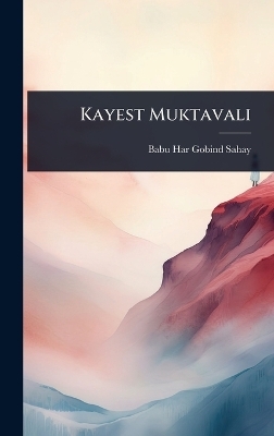 Kayest Muktavali - Babu Har Gobind Sahay