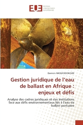 Gestion juridique de l'eau de ballast en Afrique - Damien AHOUANDOKOUN