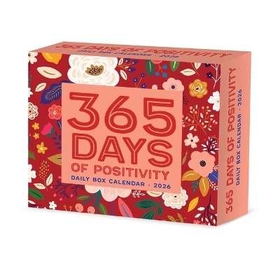 365 Days of Positivity 2026 5.4 X 6.2 Box Calendar -  Willow Creek Press