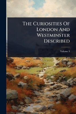 The Curiosities Of London And Westminster Described
