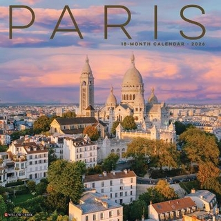 Paris 2026 12 X 12 Wall Calendar
