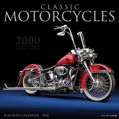 Classic Motorcycles 2026 12 X 12 Wall Calendar -  Willow Creek Press