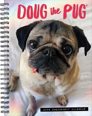 Doug the Pug 2026 6.5 X 8.5 Engagement Calendar - 