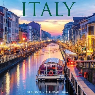 Italy 2026 12 X 12 Wall Calendar