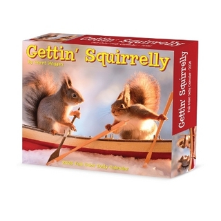 Gettin' Squirrelly 2026 5.4 X 6.2 Box Calendar