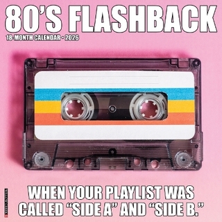 80's Flashback 2026 12 X 12 Wall Calendar