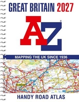 Great Britain A-Z Handy Road Atlas 2027 (A5 Spiral) - A-Z Maps