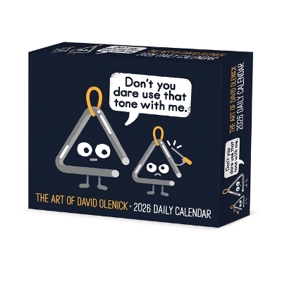 The Art of David Olenick 2026 5.4 X 6.2 Box Calendar - 