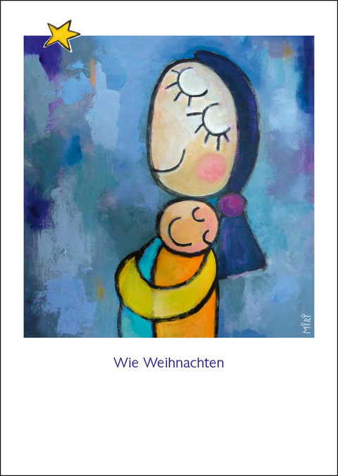 Miri - Wie Weihnachten - Briefkarte ohne Umschlag - 