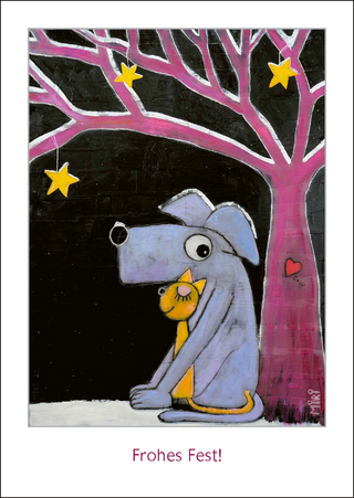 Miri - Frohes Fest! - Briefkarte ohne Umschlag