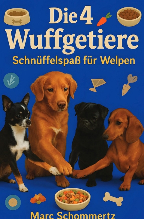 Die 4 Wuffgetiere - Schn&uuml;ffelspa&szlig; f&uuml;r Welpen - Marc Schommertz