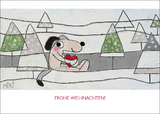 Miri - Frohe Weihnachten! - Briefkarte ohne Umschlag - 