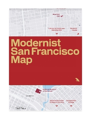 Modernist San Francisco Map - Mitchell Schwarzer