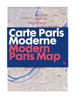 Modern Paris Map - Robin Wilson