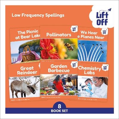 Phonic Books Lift Off Readers Low Frequency Spellings -  Phonic Books