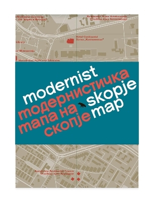Modernist Skopje Map - 