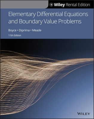 Elementary Differential Equations and Boundary Value Problems
