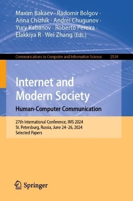 Internet and Modern Society. Human-Computer Communication - 