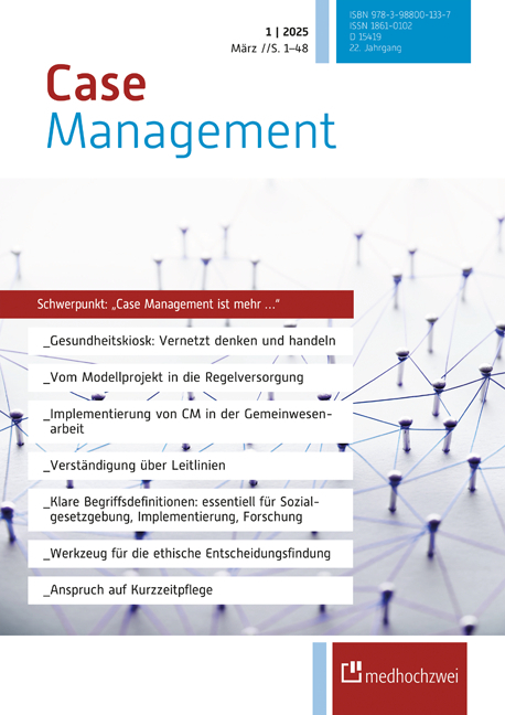 Case Management Ausgabe 1/2025