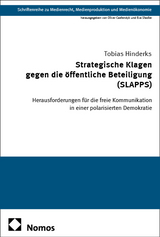 Strategische Klagen gegen die &ouml;ffentliche Beteiligung (SLAPPS) - Tobias Hinderks