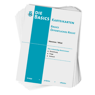 Karteikarten Basics - Öffentliches Recht