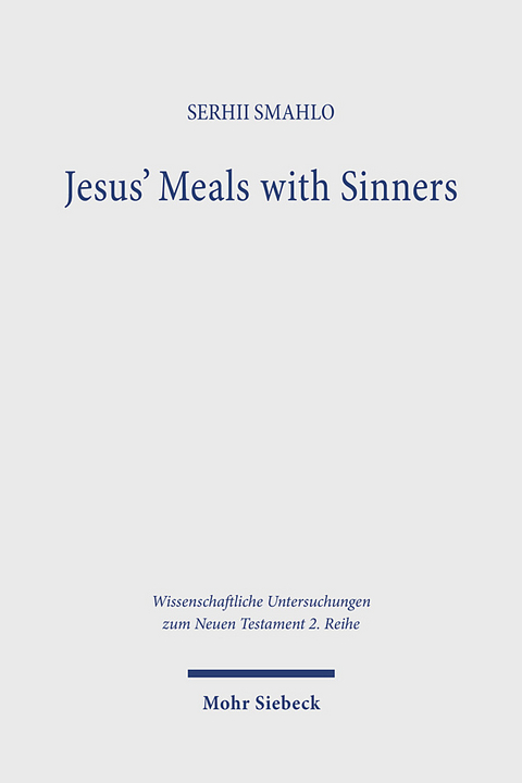 Jesus' Meals with Sinners - Serhii Smahlo