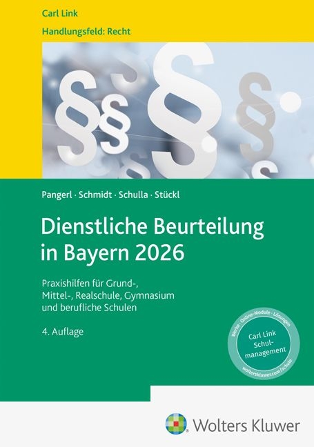 Dienstliche Beurteilung in Bayern 2026 - Maximilian Pangerl, Michael Schmitt, Florian Schulla, Gisela Stückl