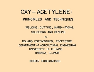 Oxy-Acetylene: Principles and Techniques - A Hobar Transparency Master Set