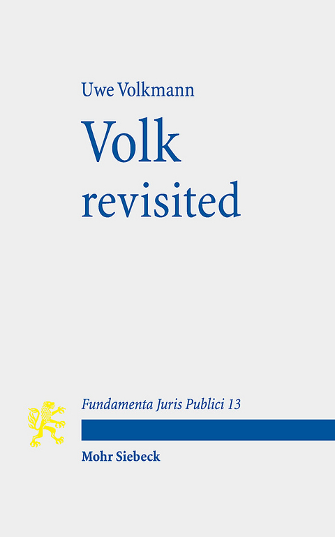 Volk revisited - Uwe Volkmann