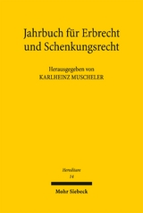 Jahrbuch f&uuml;r Erbrecht und Schenkungsrecht - 