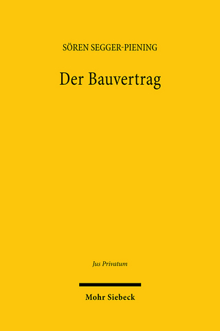 Der Bauvertrag