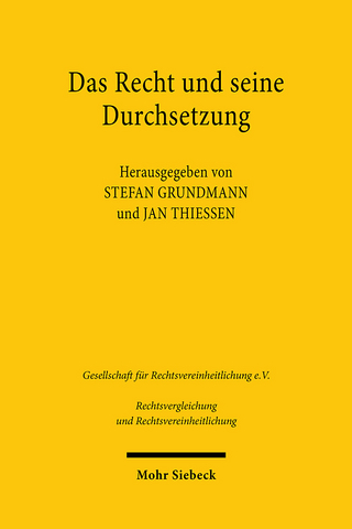 Das Recht und seine Durchsetzung