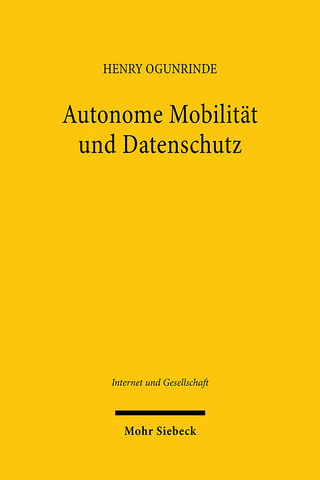 Autonome Mobilität und Datenschutz