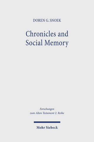 Chronicles and Social Memory