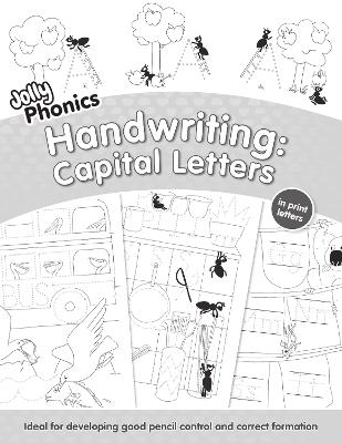 Jolly Phonics Capital Letters Handwriting Books Bundle