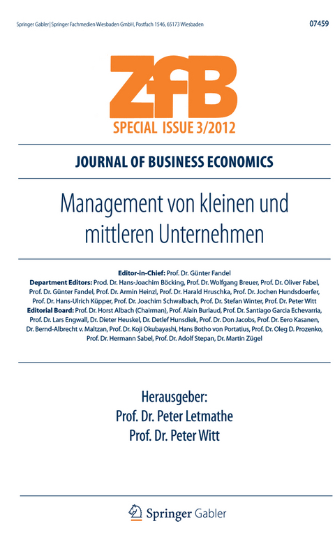 Management von kleinen und mittleren Unternehmen - 